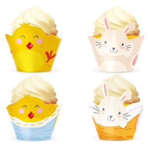 Košíčky na muffiny Zajíčci 4 ks