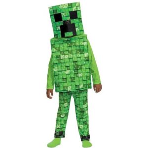 Kostým Minecraft Creeper 7-8 let