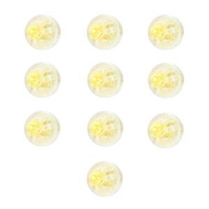 LED diody do balónků teplé bílé světlo 10 ks