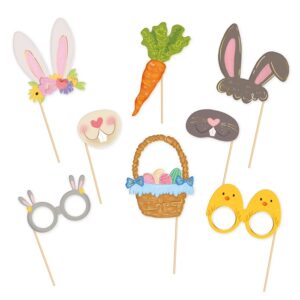 Rekvizity do fotokoutku Velikonoce 8 ks
