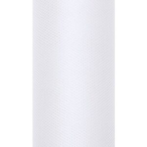 Tyl 80cm/9m bílý