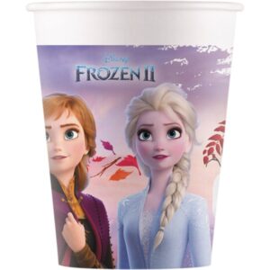 KELÍMKY papírové kompostovatelné Frozen 2 200ml 8ks