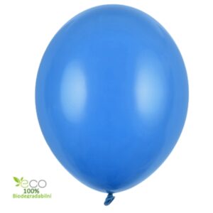 Balónky modrá chrpa latexové  - 14" 33 cm 1 ks