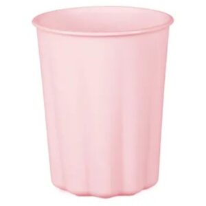 Plastové kelímky světle růžové 220 ml 4 ks