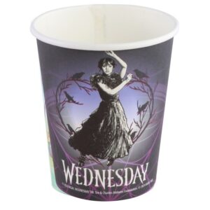Wednesday party - Kelímky papírové 250 ml 8 ks